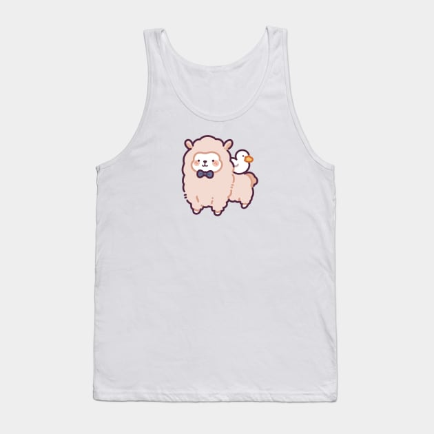 Alpaca Lover Duck Tank Top by Meil Can